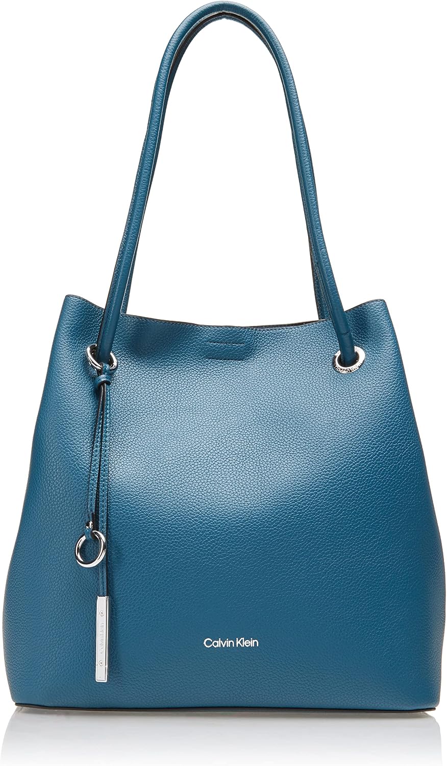 Calvin Klein Gabrianna Bubble - Bolso llave Norte\/Sur de piel sint...