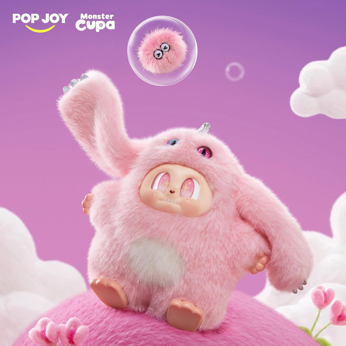 POP JOY Peluche Blindbox Monster Cupa - Llavero de peluche (al azar...