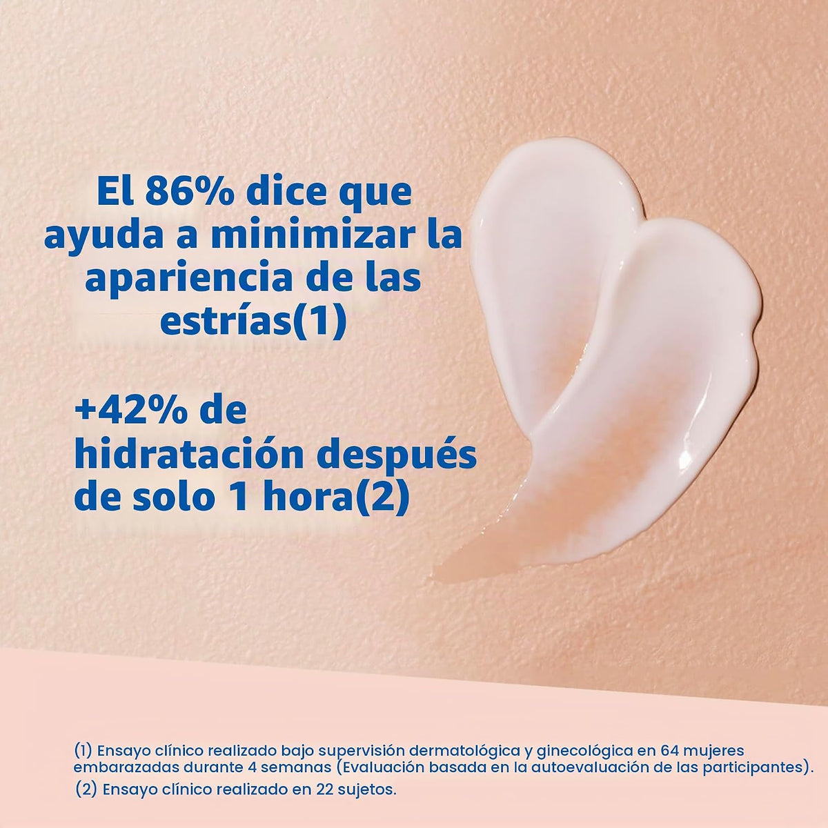 Mustela Crema de estrías de maternidad para el embarazo, hidratante...