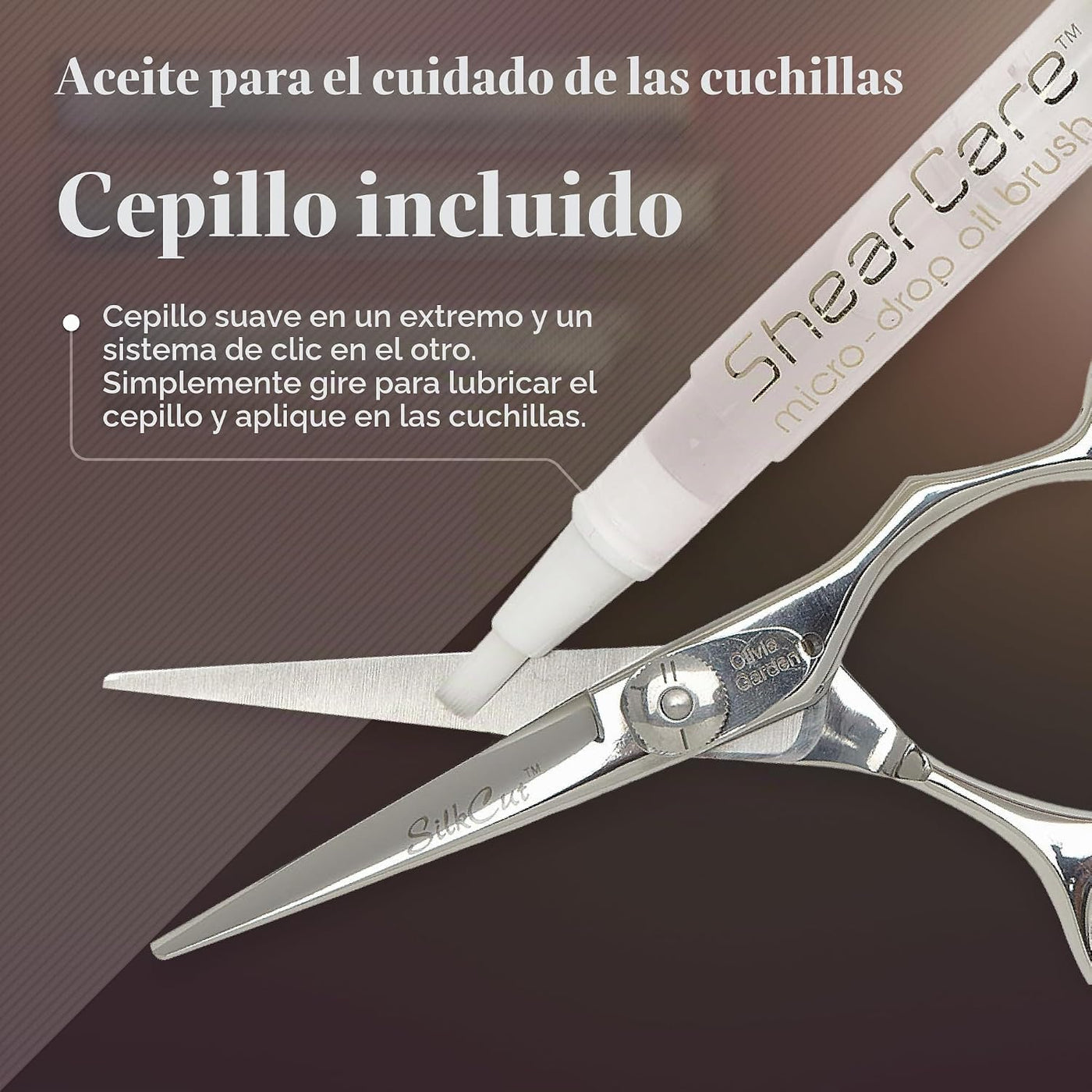 Olivia Garden SilkCut - Cizalla profesional para peluquería y estuc...