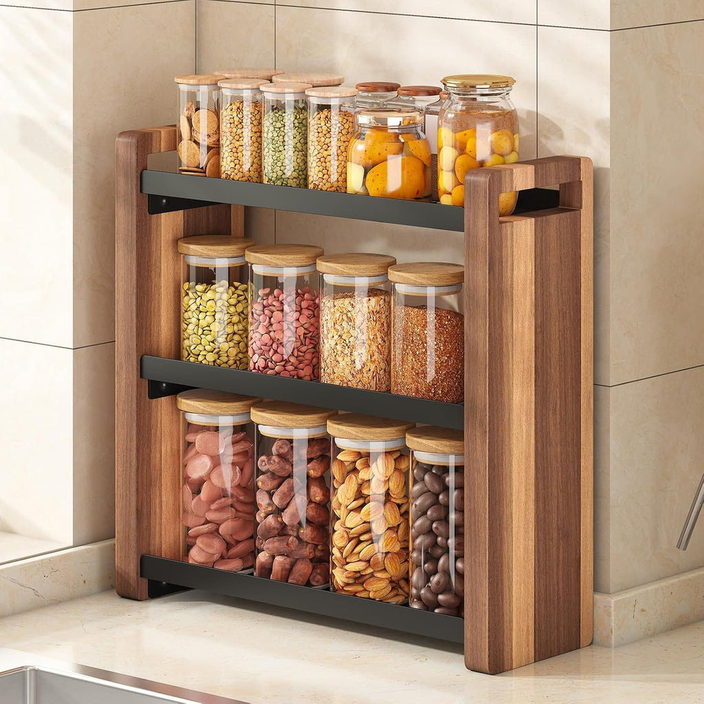 Cozynome Organizador de encimera de baño de 3 niveles, estante de b...