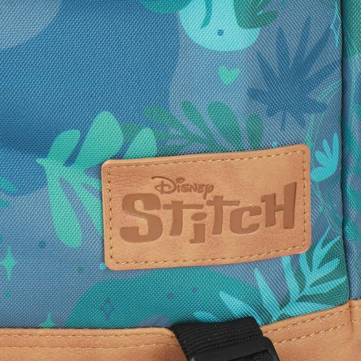 Mochila con capucha Disney Stitch Tropical Print de 17.5"