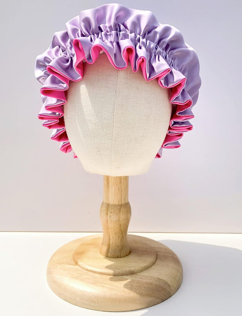 AKISS - Gorra de satén y seda para bebé, recién nacido, niño pequeñ...