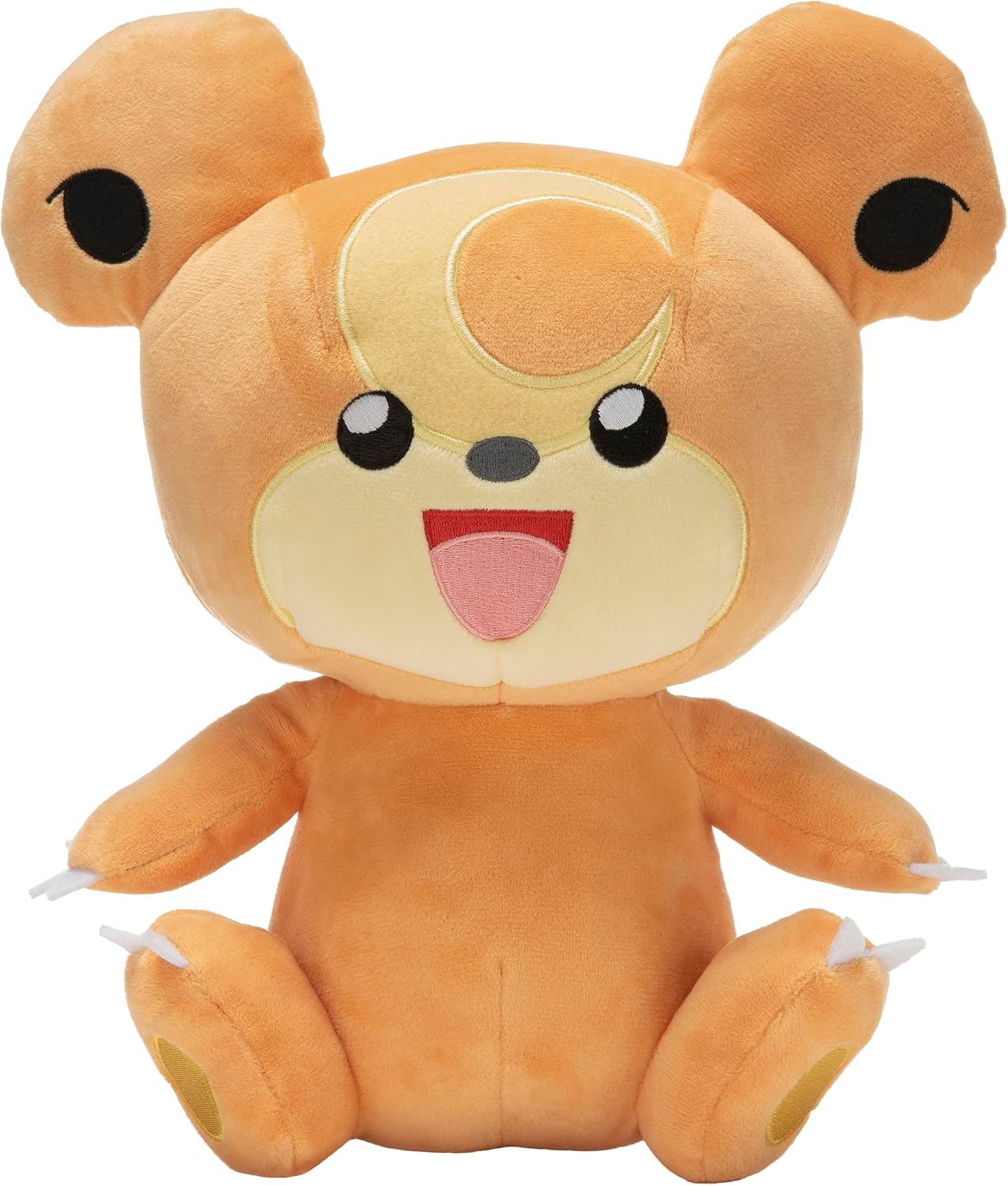 Pokemon Teddiursa Plush - Peluche de Pokémon de 12 pulgadas, detall...