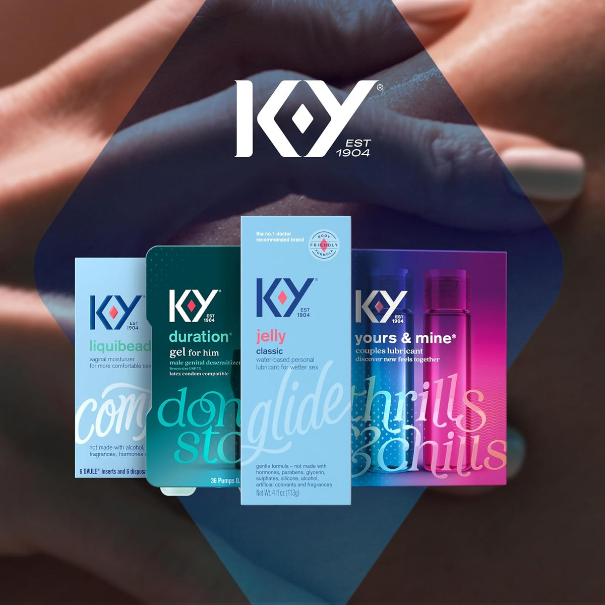 K-Y Jelly Classic Lubricante personal a base de agua, lubricante a...