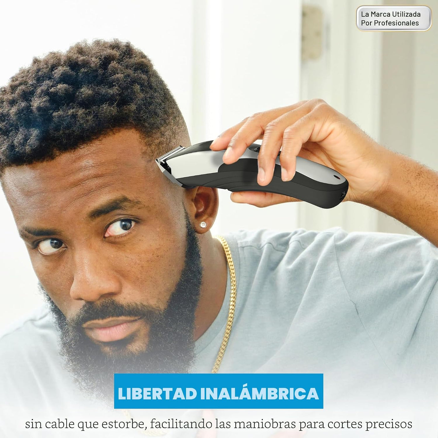 Wahl Clipper Home Pro - Cortapelos recargables inalámbricos para ho...