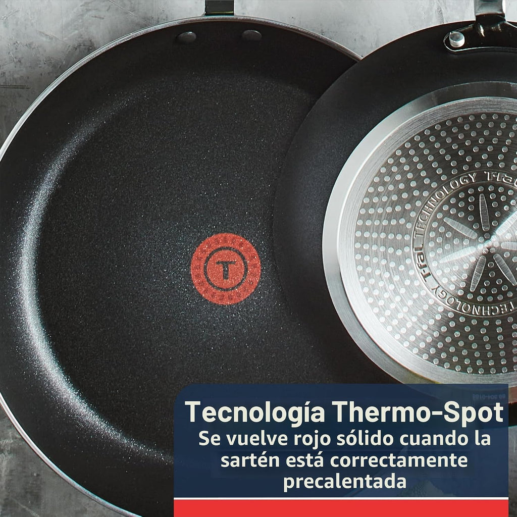 T-fal E93808 Sartén antiadherente profesional, Utensilios de cocina...