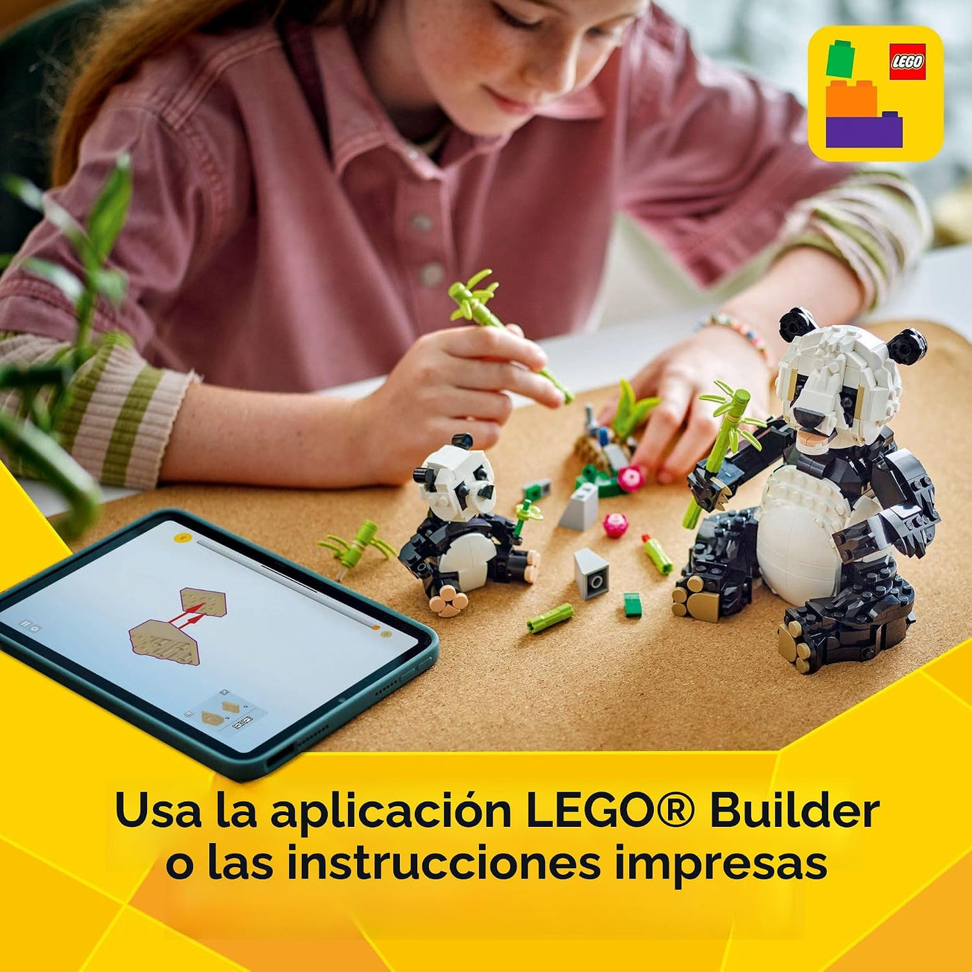 LEGO Creator Familia de Pandas