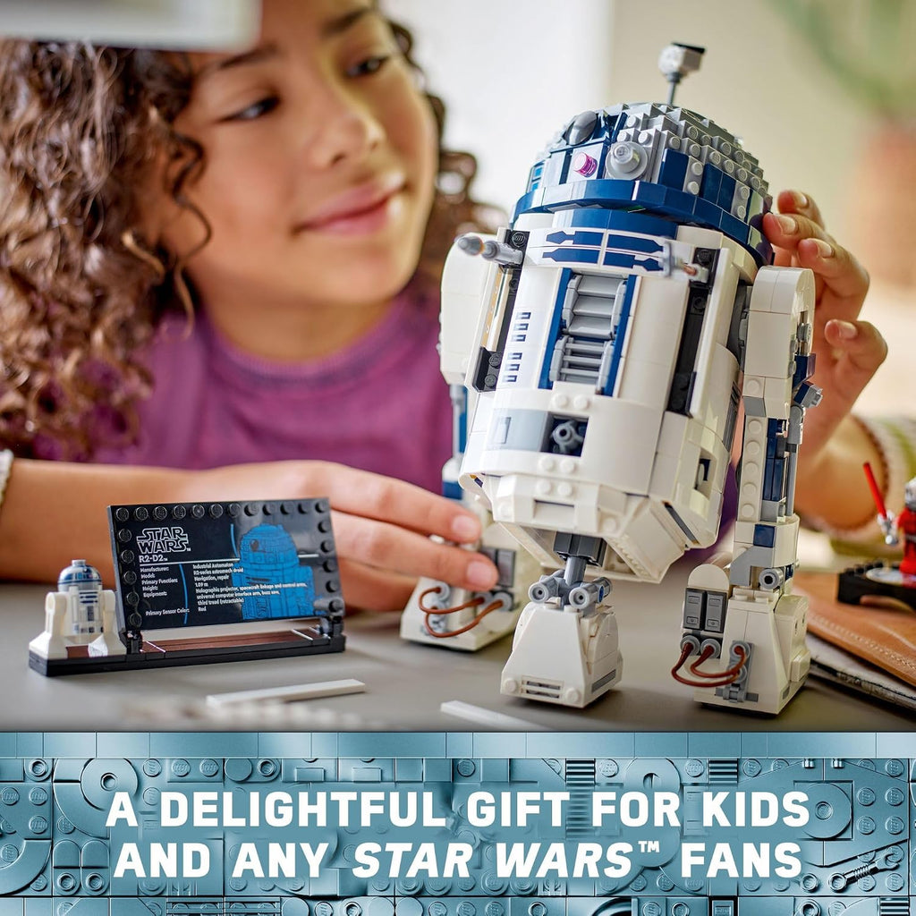 Star Wars R2-D2 - Juego de juguetes de construcción, exhibición de...