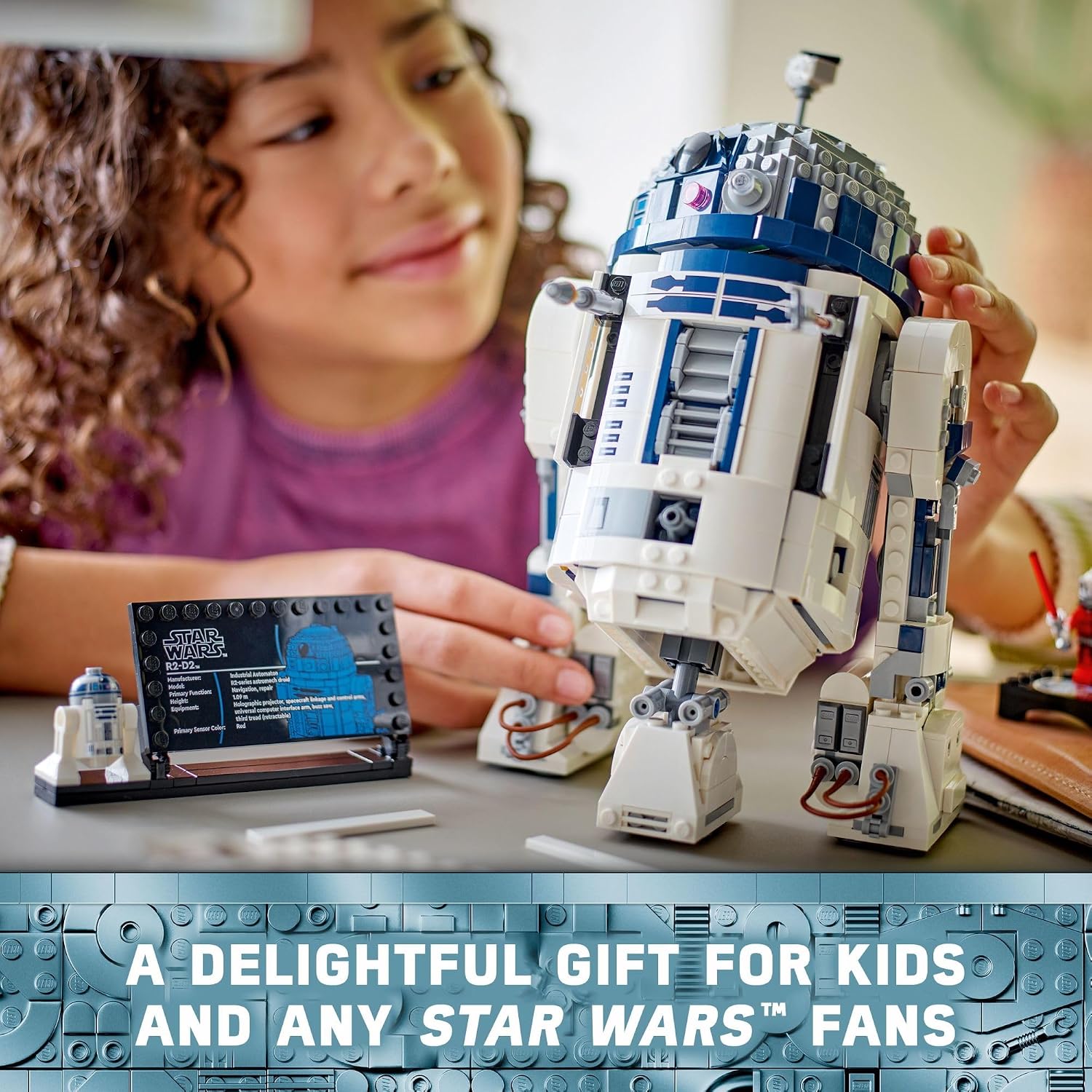 Star Wars R2-D2 - Juego de juguetes de construcción, exhibición de...