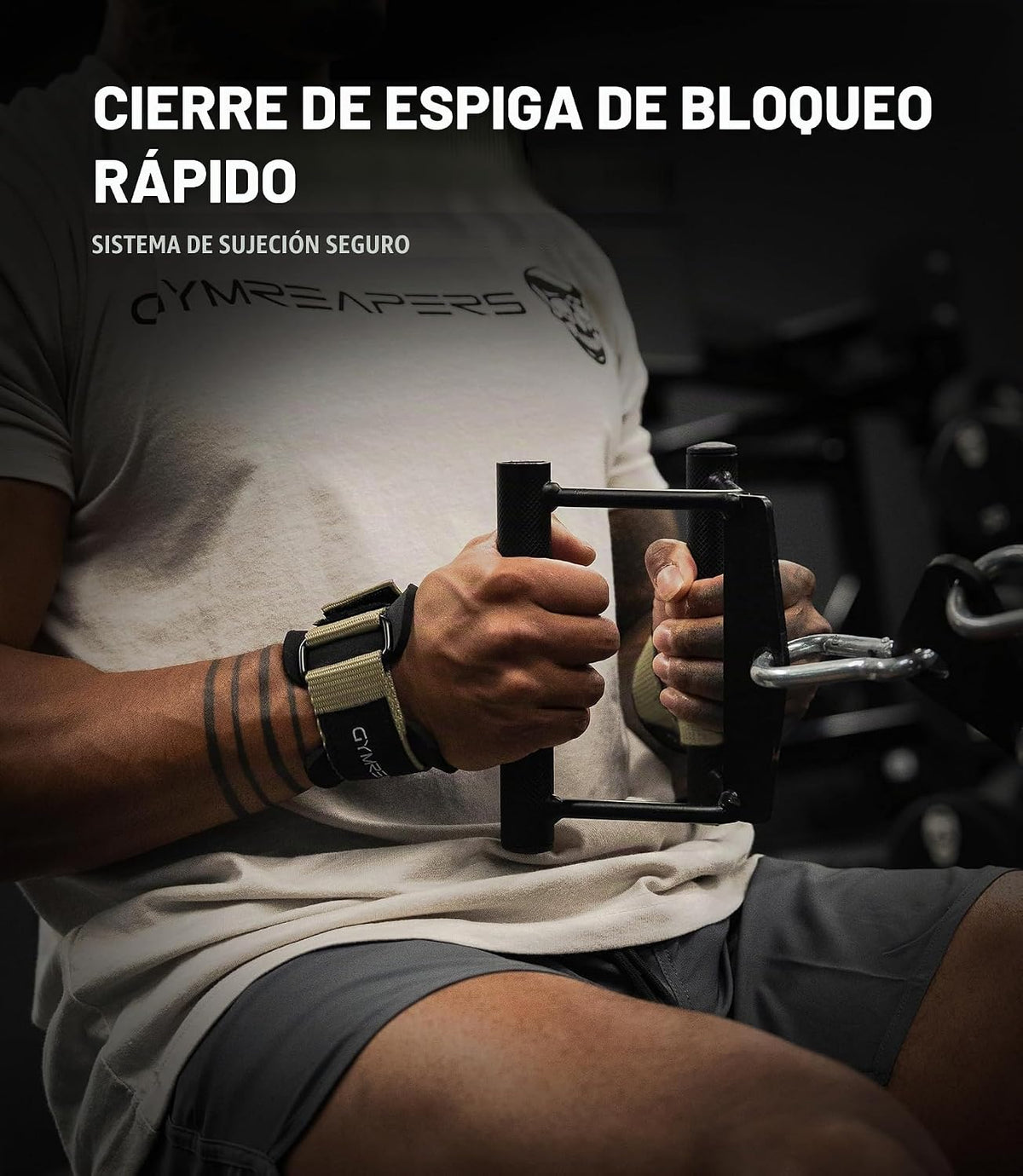 Gymreapers Correas de Levantamiento de Pesas con Clavija - Correas...