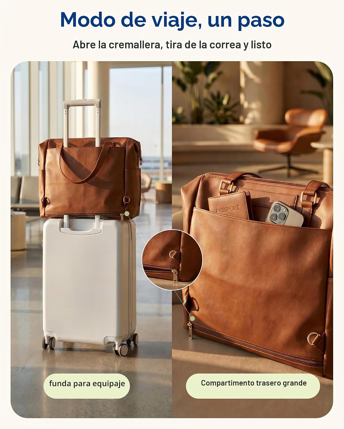 mommore Bolsa de pañales, bolsa de pañales grande con cambiador imp...