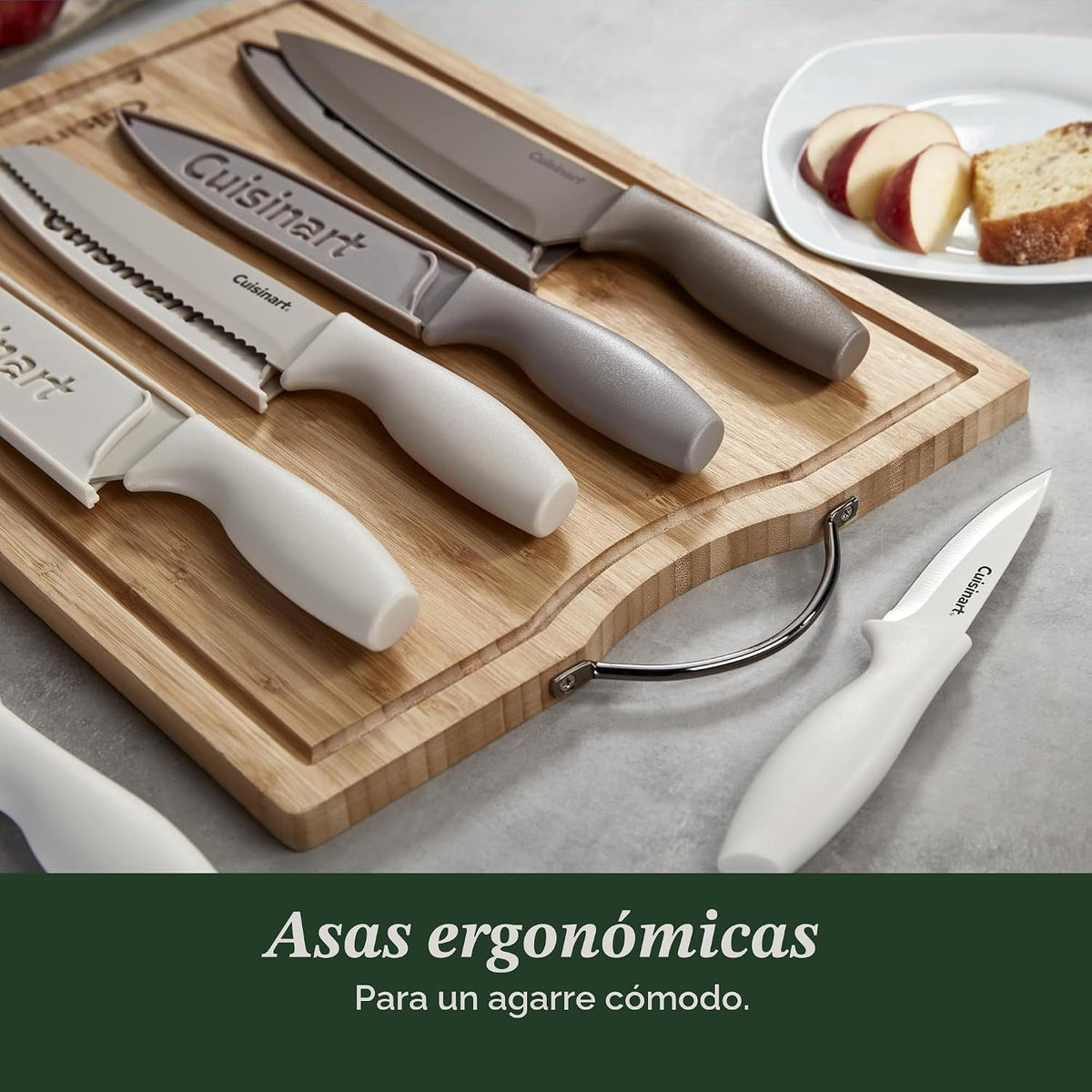 Cuisinart Advantage - Juego de cuchillos de cocina de 12 piezas, cu...