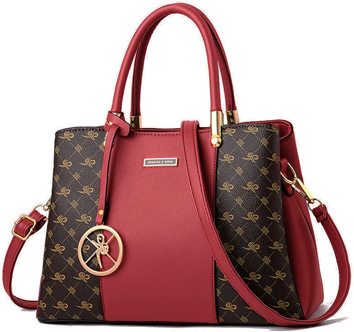 KURGOOL Bolsos y bolsos de mano para mujer, bolso de hombro con asa...