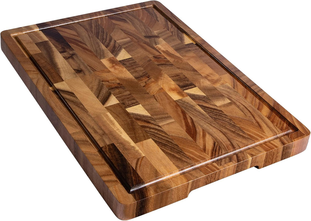 THETCHRY Tablas de cortar de madera de nogal para cocina, tabla de...