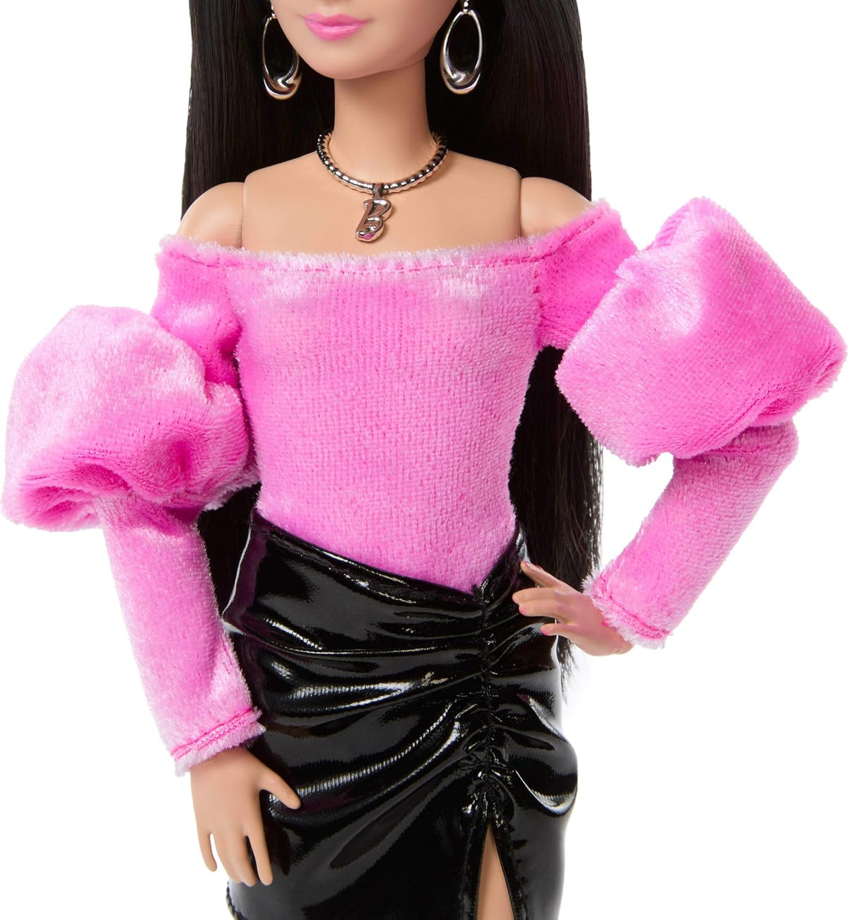 Barbie Muñeca de estilo Deluxe #13 en parte superior de terciopelo...