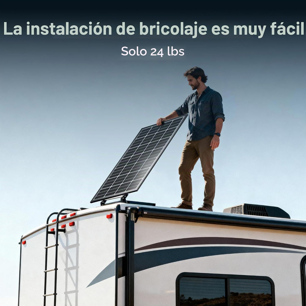 Epoch Paneles solares biaciales de 400 W, tipo N, panel solar monoc...