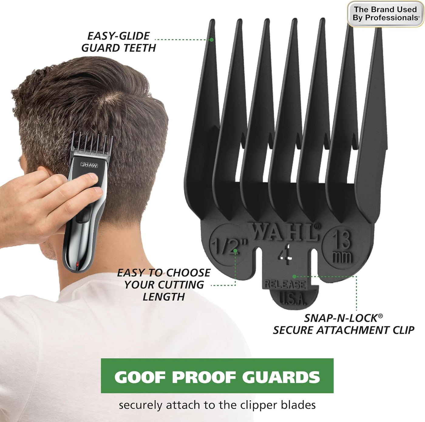 Wahl Clipper - Kit de corte y corte de pelo inalámbrico | Corte de...