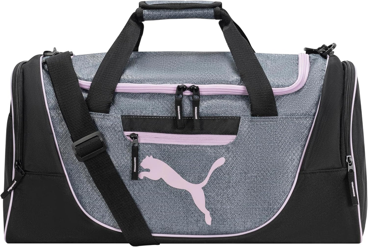 PUMA womens Candidate Duffel Bag with Removable Strap & Shoe Pocket