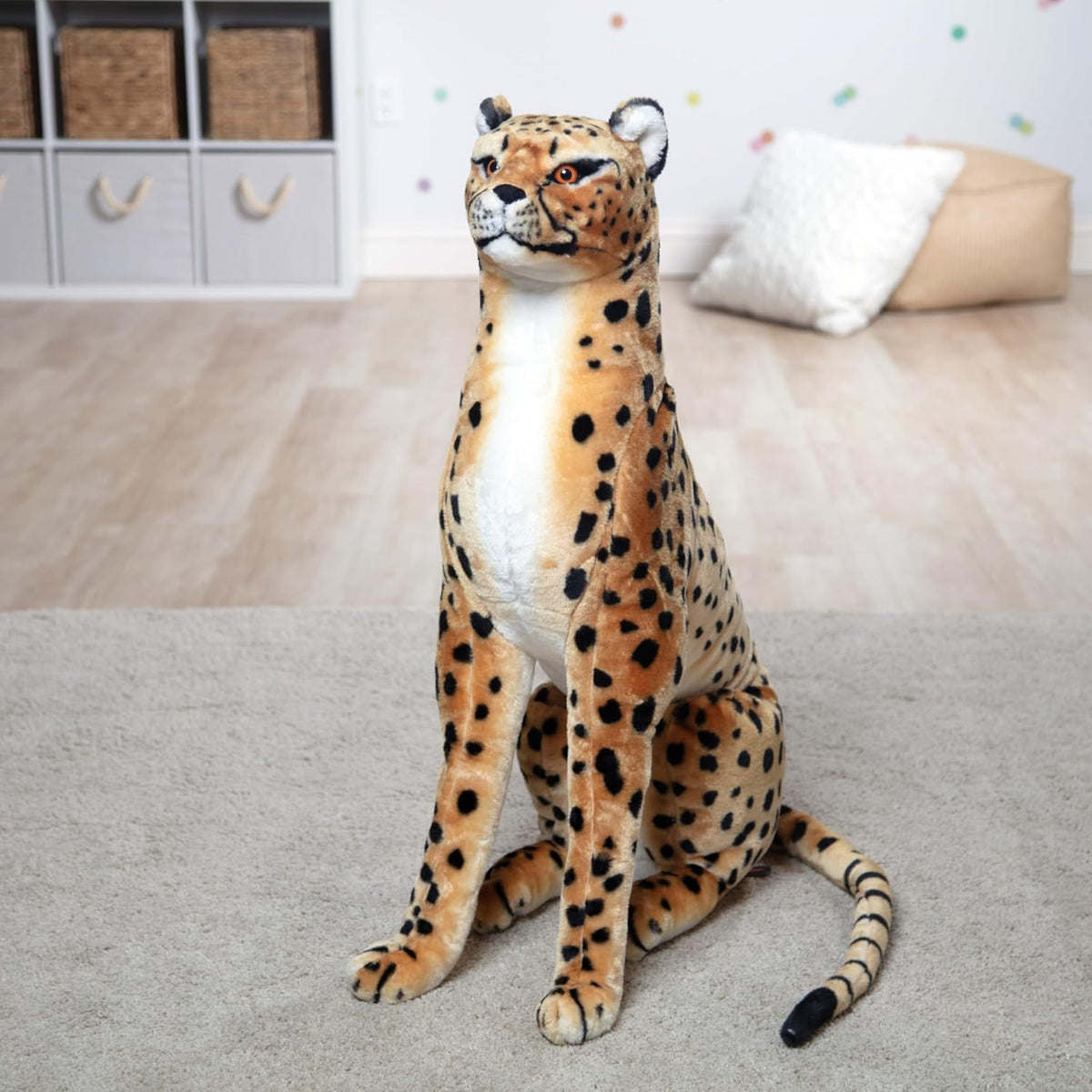 Animal realista de pelucha de leoparodo de Melissa &amp; Doug. Más...