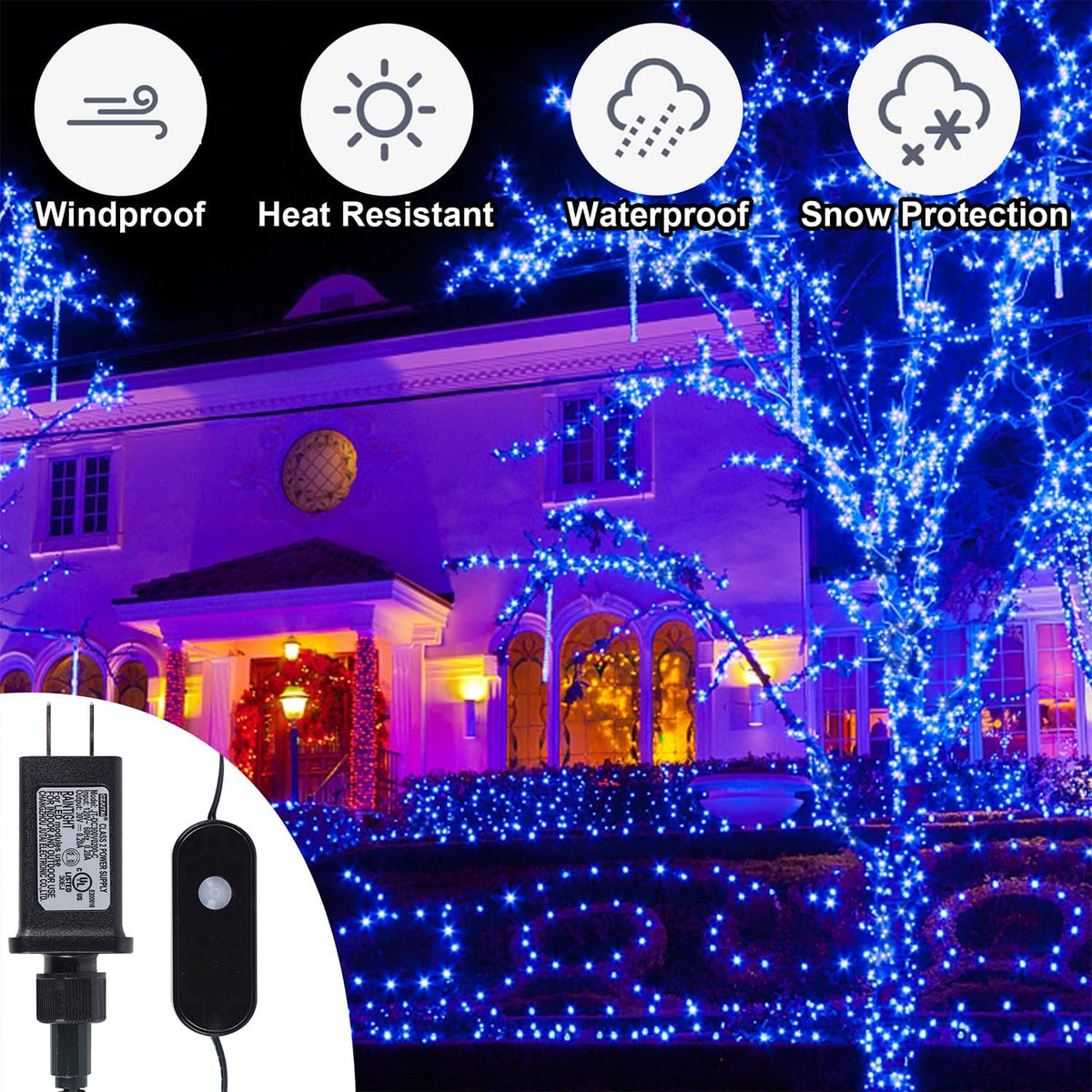 HOME LIGHTING Luces inteligentes de Halloween que cambian de color,...