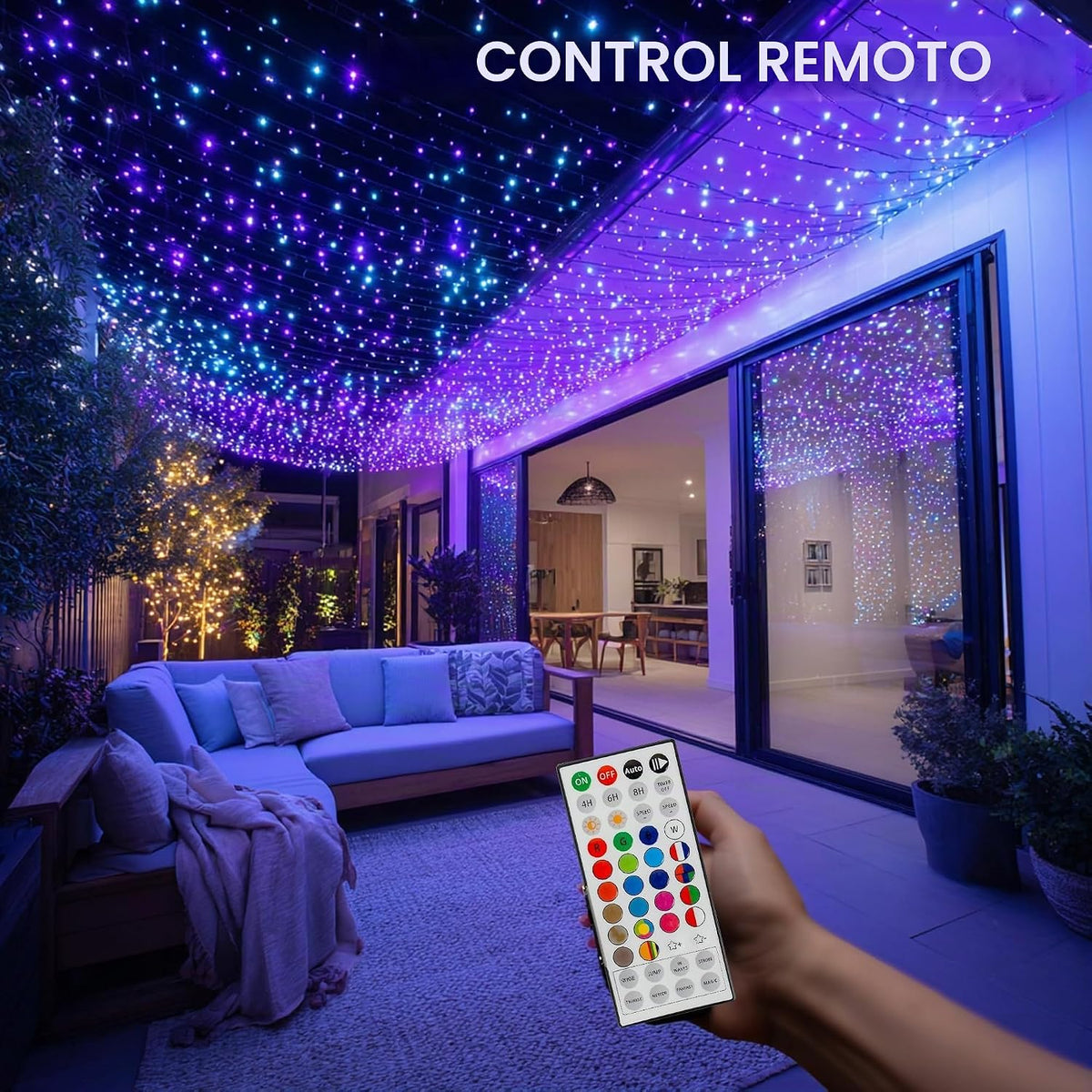 TW SHINE - Luces de Navidad inteligentes que cambian de color para...
