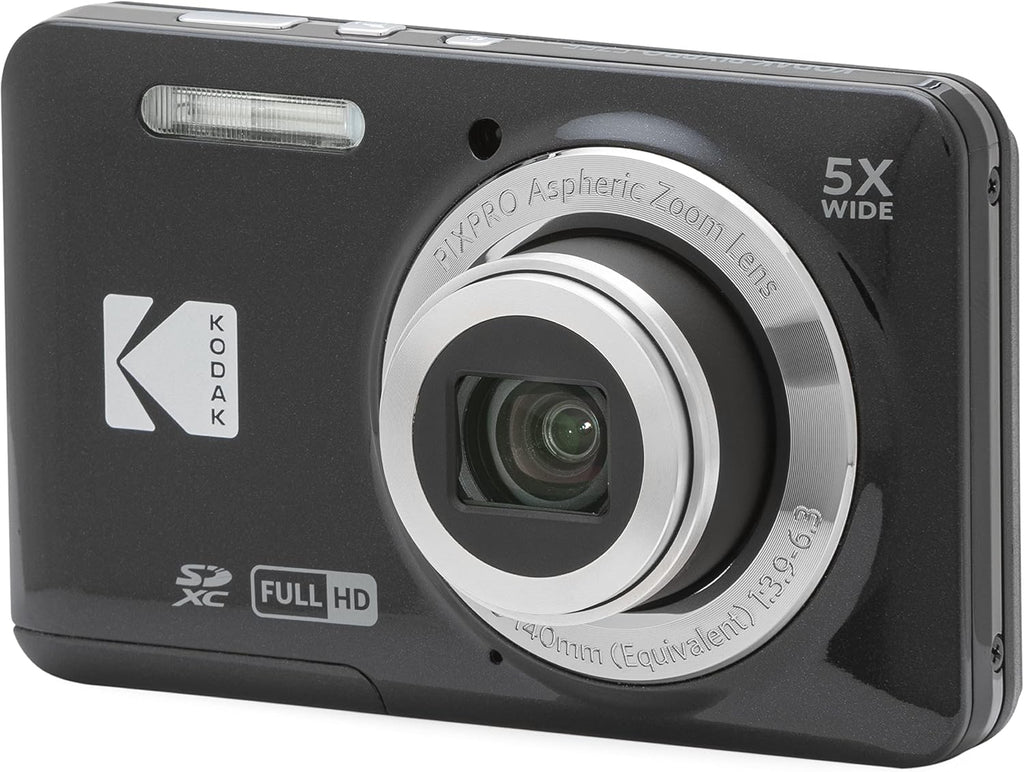 KODAK PIXPRO FZ55 - Cámara digital compacta de 16 MP, zoom óptico 5...