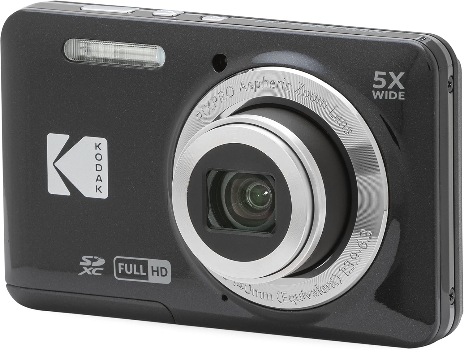 KODAK PIXPRO FZ55 - Cámara digital compacta de 16 MP, zoom óptico 5...