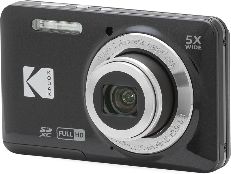 KODAK PIXPRO FZ55 - Cámara digital compacta de 16 MP, zoom óptico 5...