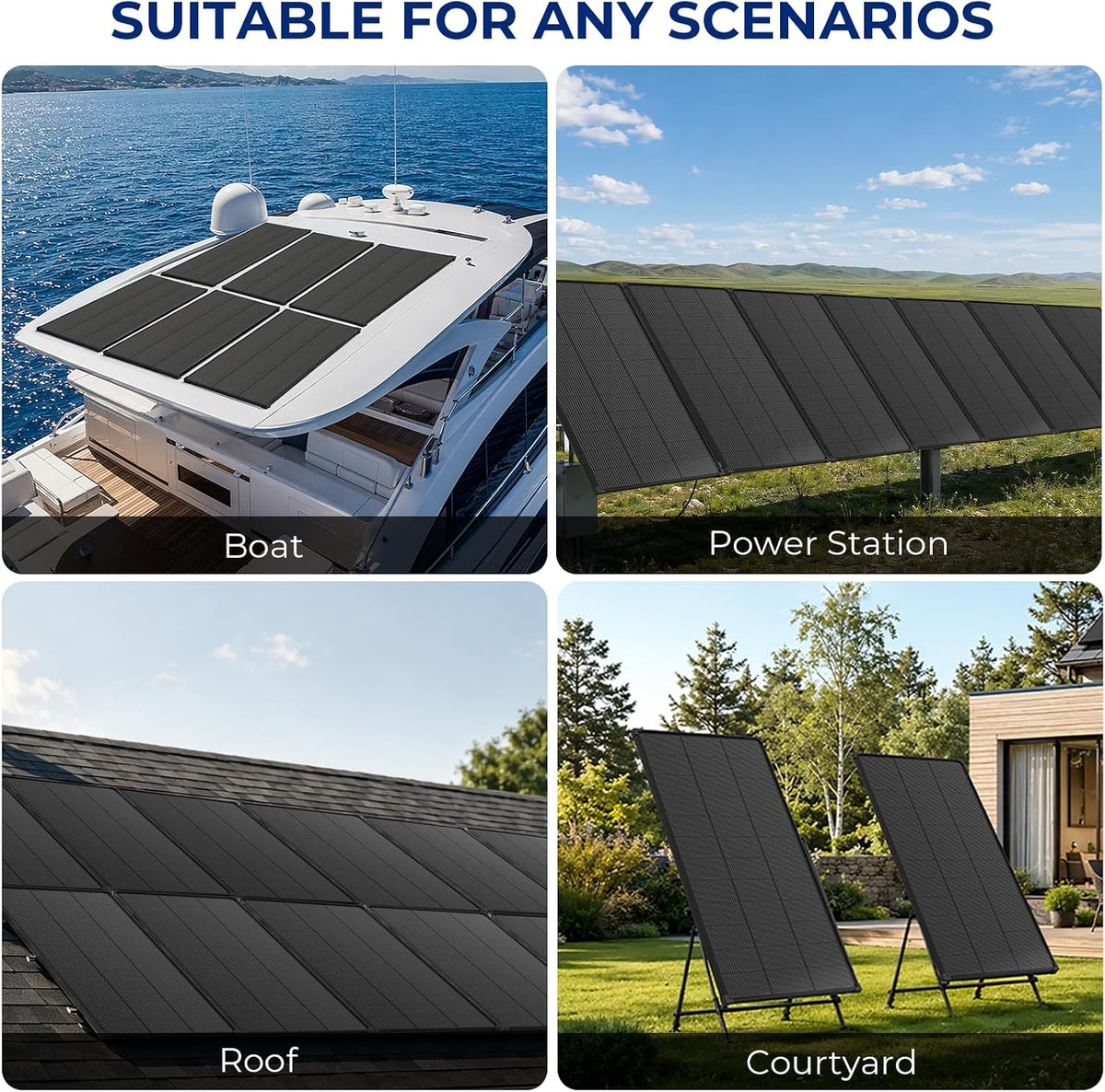200 paneles solares del vatio N-tipo 18BB el panel solar 25,6% de a...