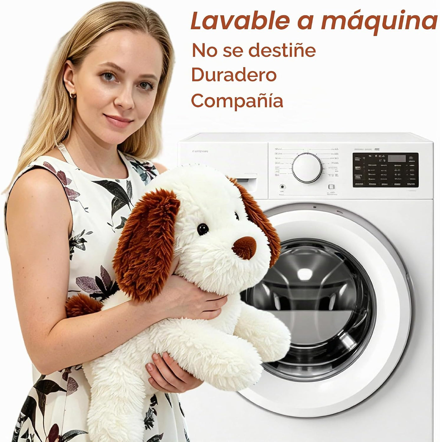 GADXV - Animal de peluche para perros, cachorro de juguete para niñ...
