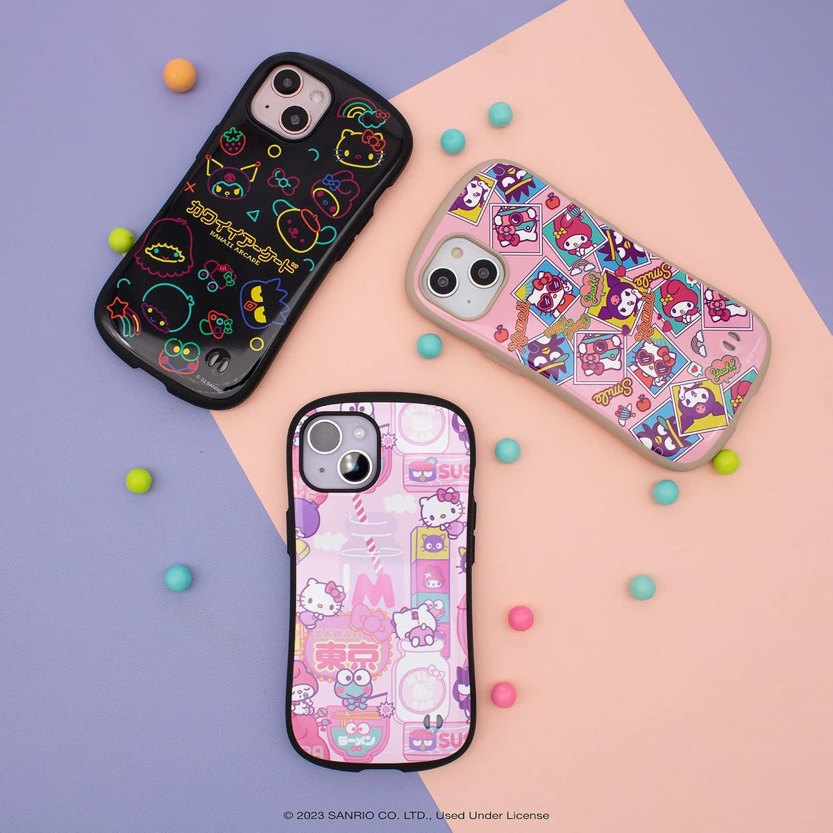 iFace Funda para iPhone 14 Plus (6.7") Hello Kitty y sus Amigos...
