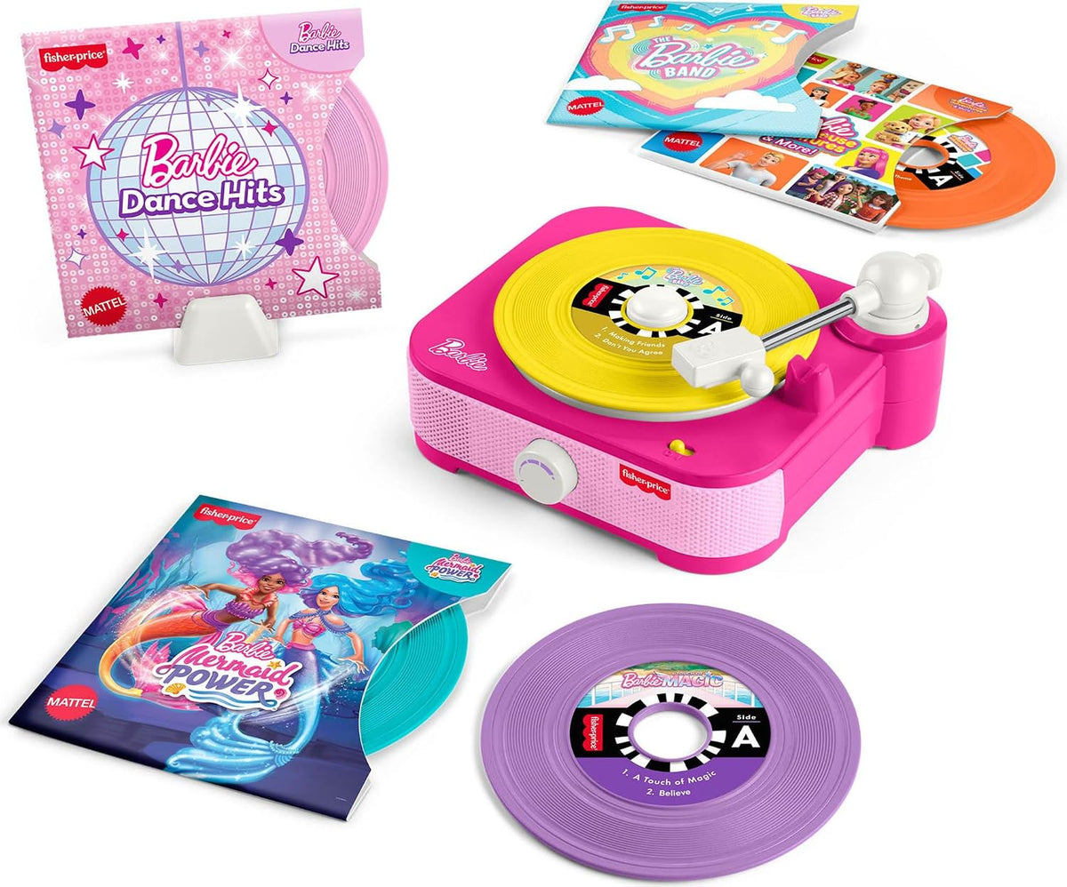 Fisher-Price Barbie - Juguete musical para tocadiscos | Tocadiscos...
