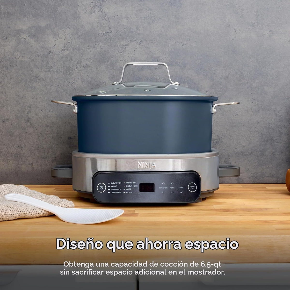 Ninja MC1101 Foodi Everyday Possible Cooker Pro, versatilidad 8 en...