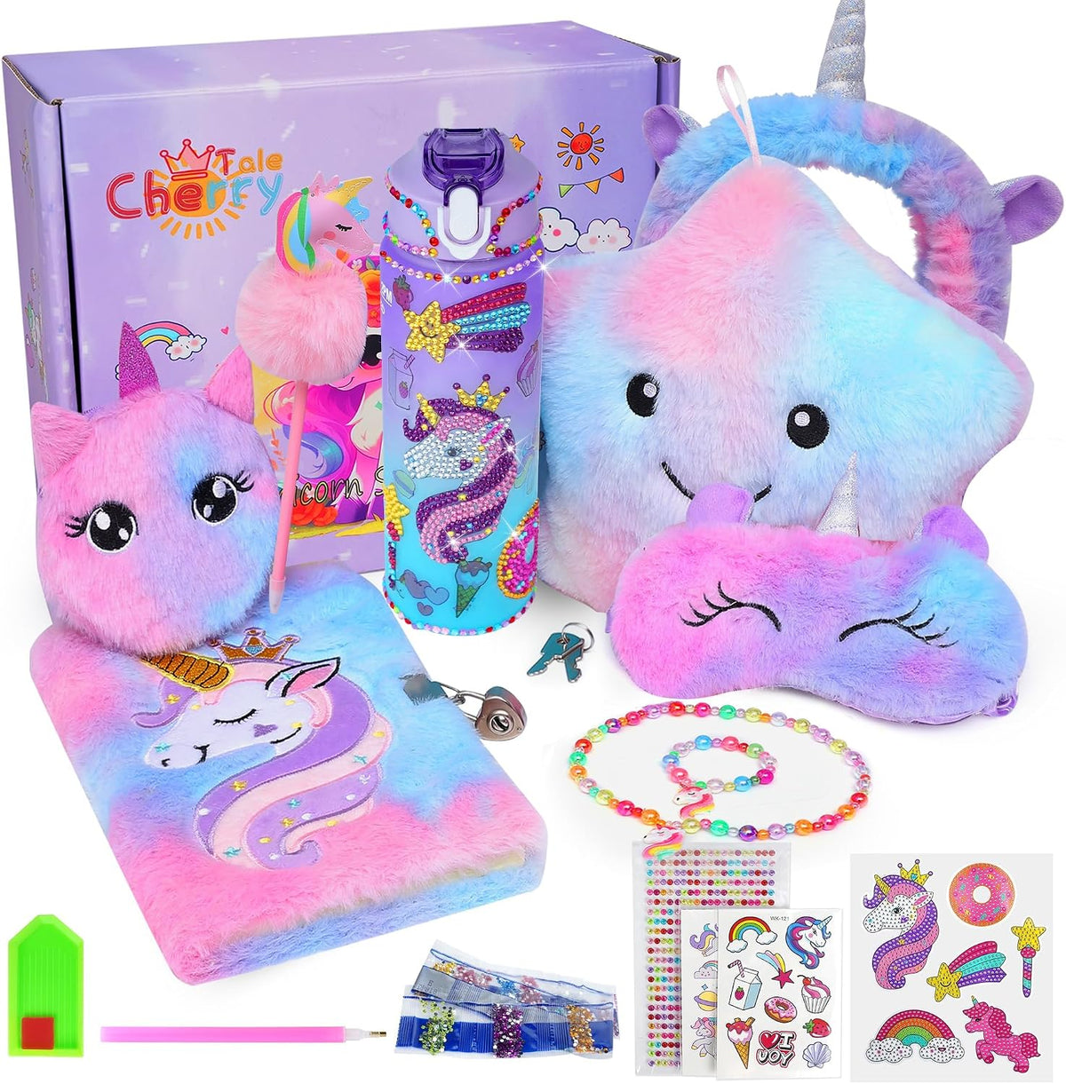 Cherry Tale Regalos de unicornio juguetes para niñas, regalos de cu...