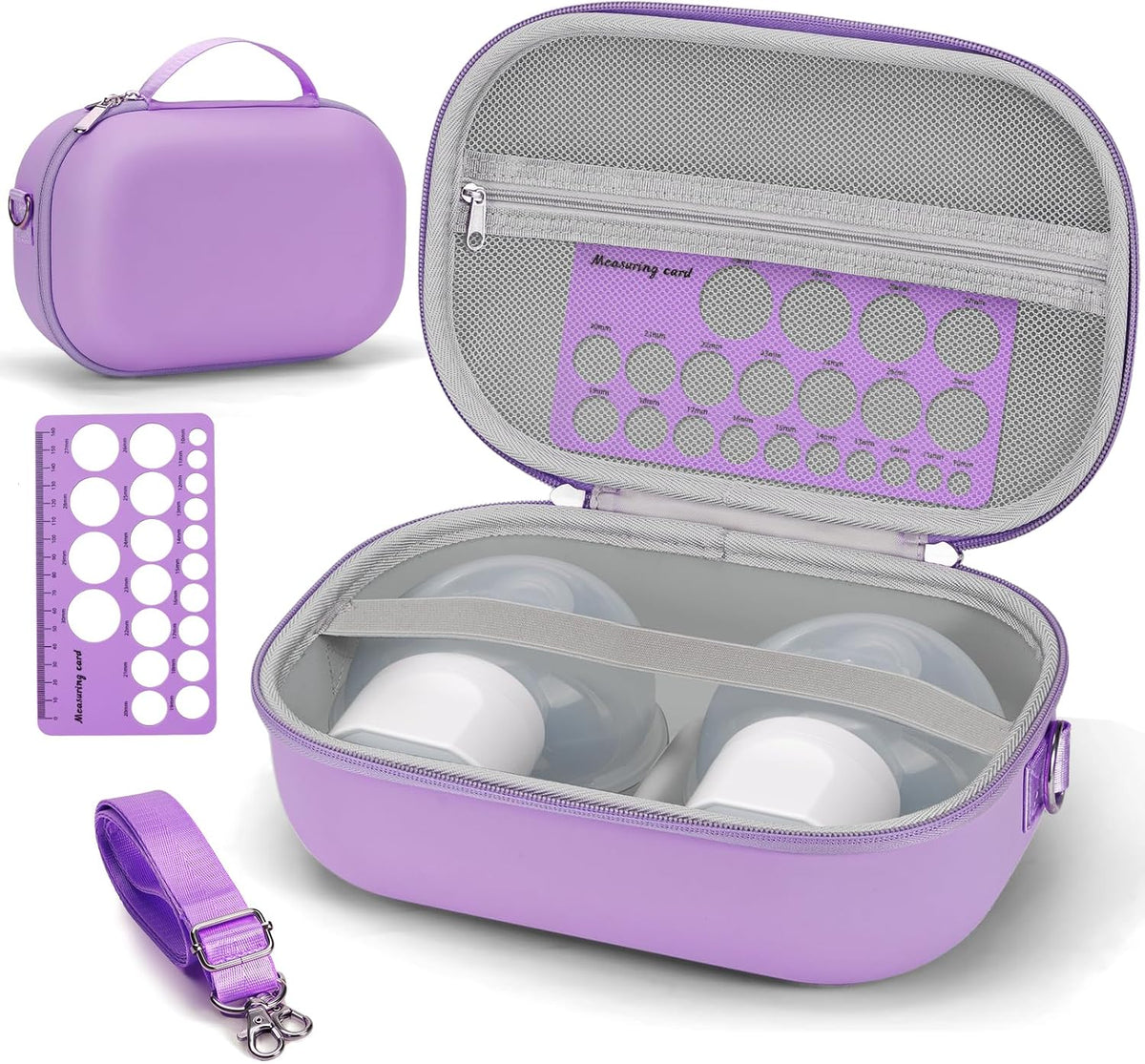 Bolsa de transporte para sacaleches portátil Momcozy y Willow, uso...