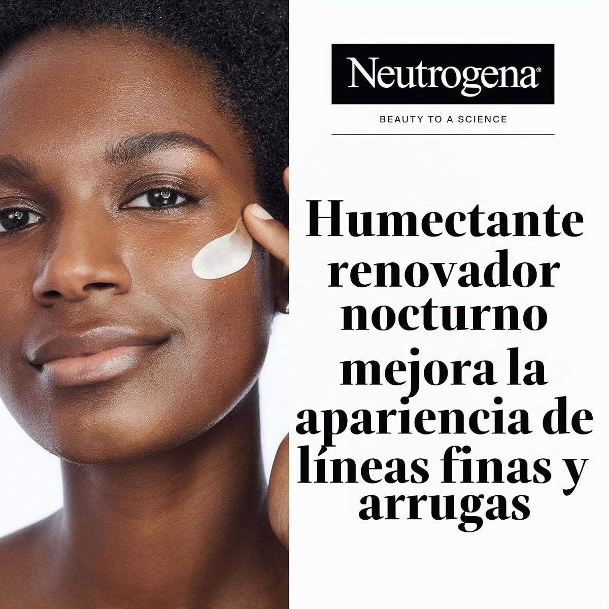 Neutrogena Crema hidratante de noche para reparación rápida de arru...