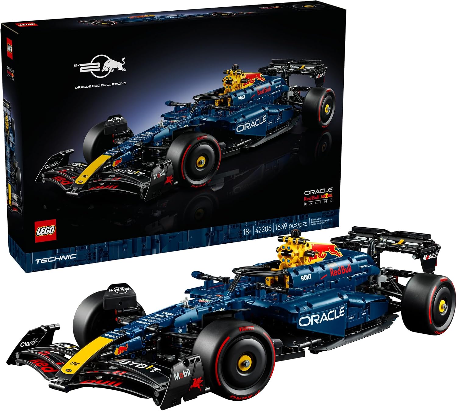 LEGO Technic Oracle Red Bull Racing RB20 Kit de Modelo de Auto de C...