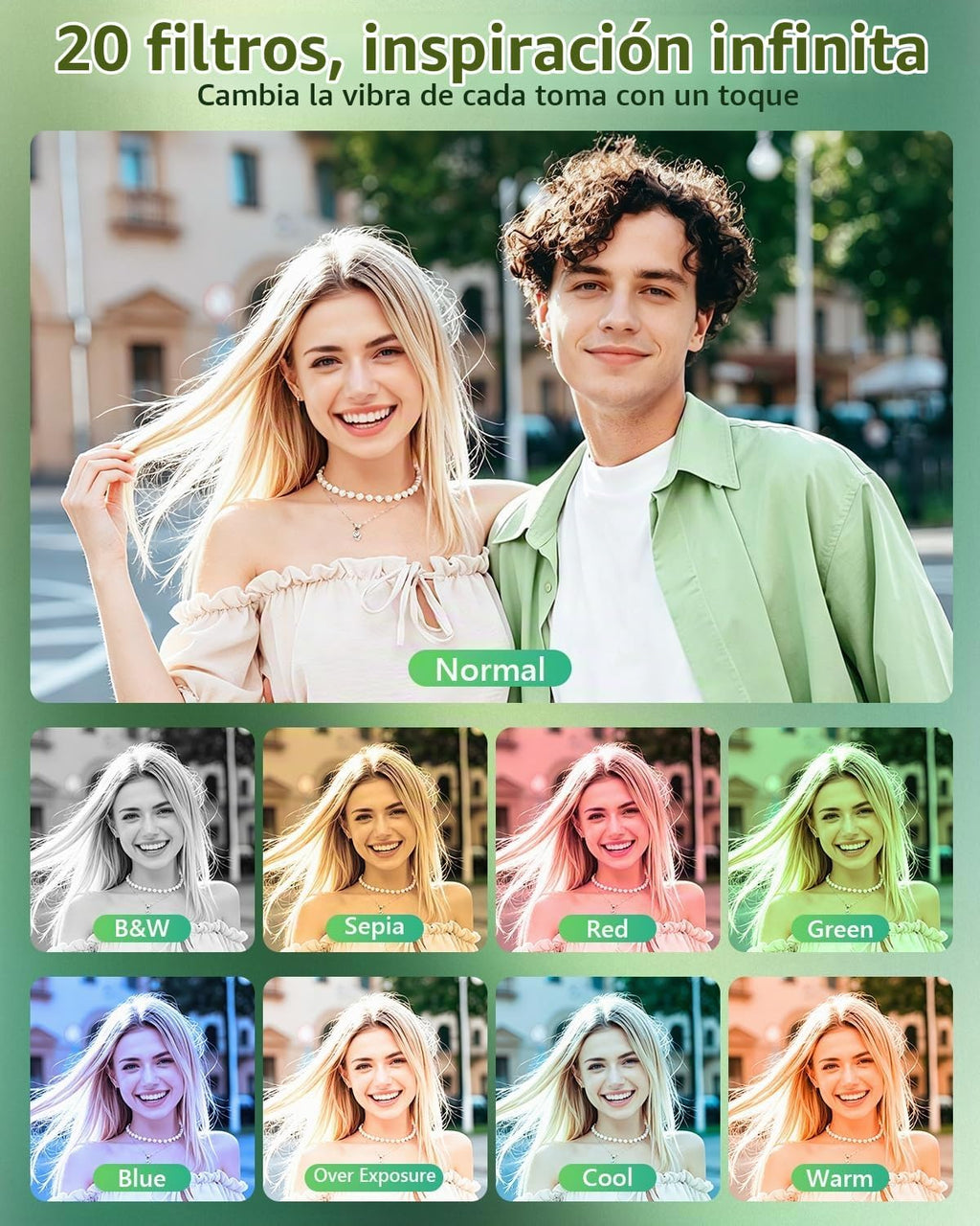 Cámara digital 4K mejorada 2026 para fotografía y vlogging, cámara...