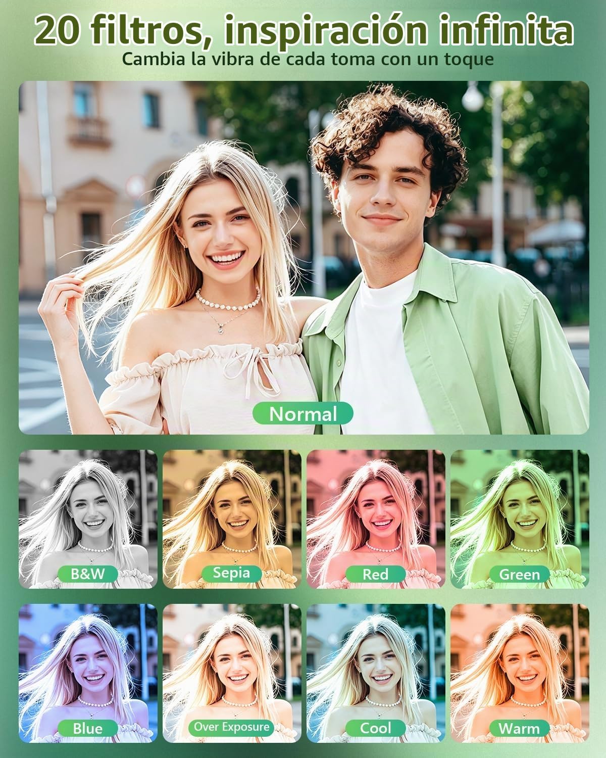 Cámara digital 4K mejorada 2026 para fotografía y vlogging, cámara...