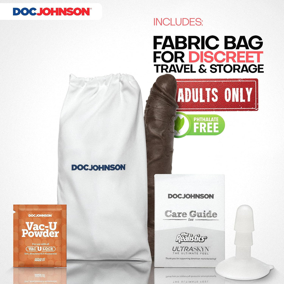 Doc Johnson Serie Signature - Jason Luv - Consolador realista de 10...
