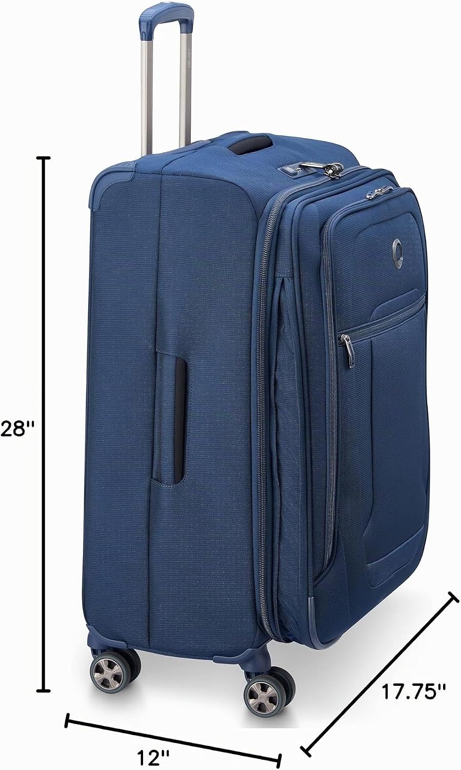 DELSEY PARIS Helium DLX Softside - Maleta expandible con ruedas gir...