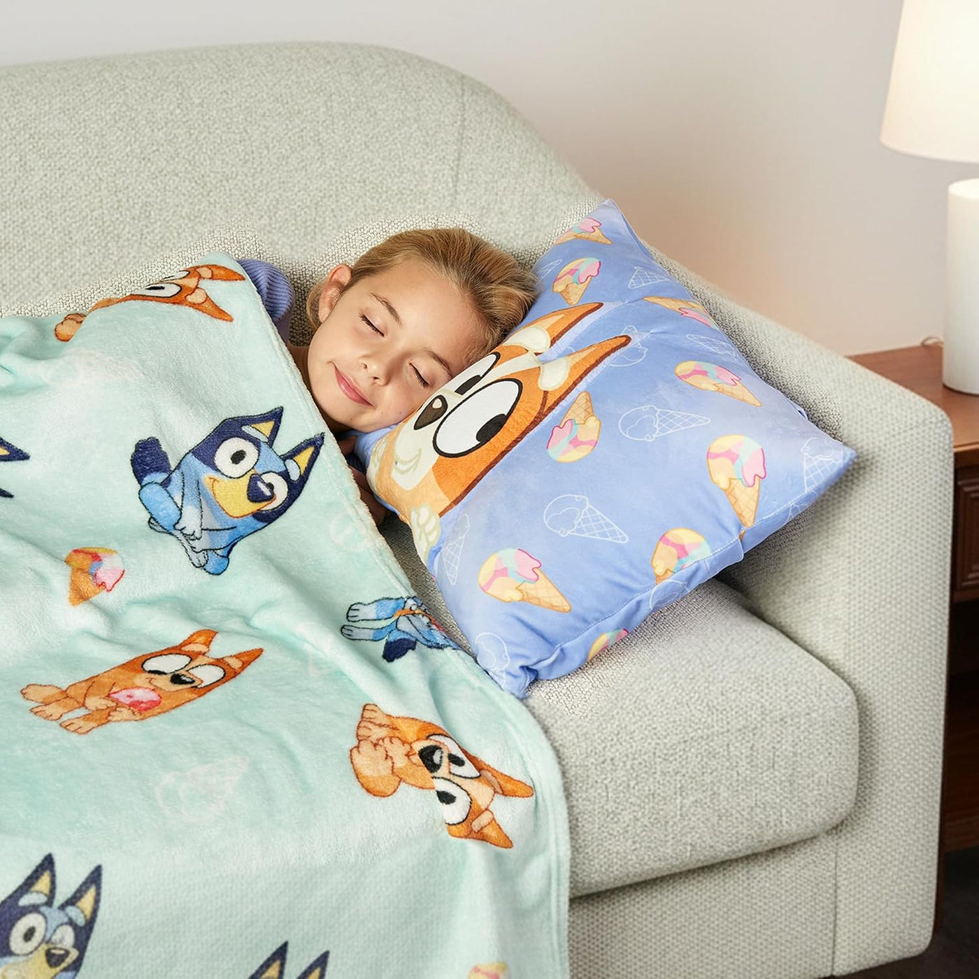 Northwest Bluey Bingo Joy Manta Tipo Throw de Tacto Sedoso de 50 x...