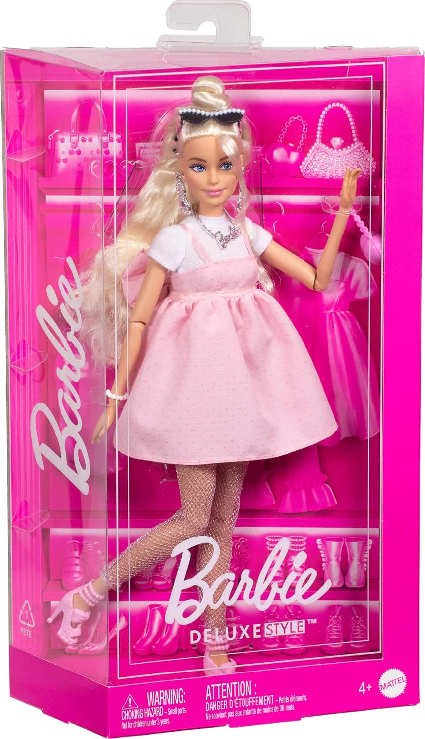 Muñeca Barbie Deluxe Style con el atuendo Barbiecore n.° 3 | Muñeca...