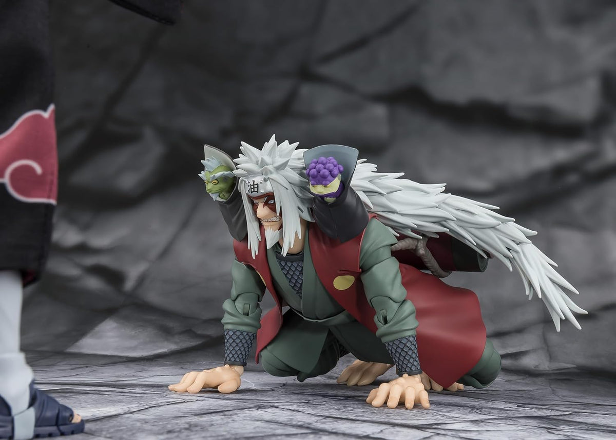 TAMASHII NATIONS - Naruto - Jiraiya -Maestro Heroico de la Hoja Ocu...