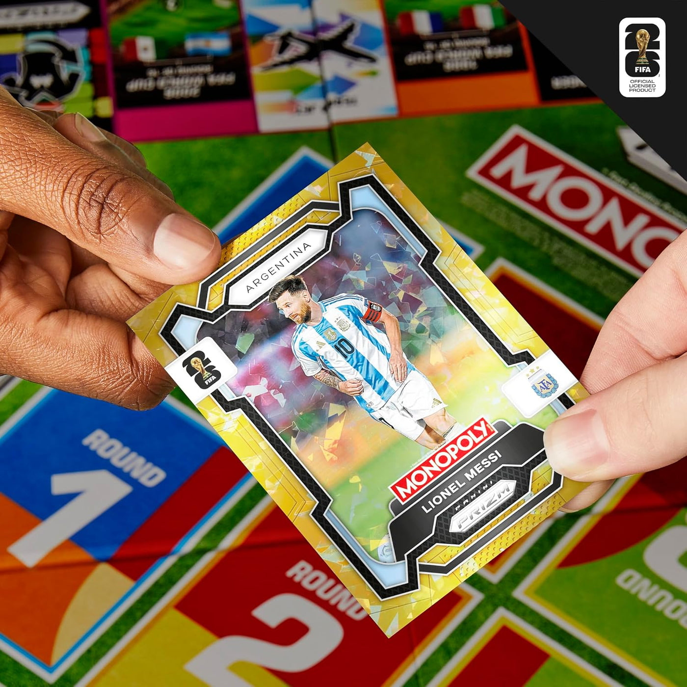 Monopoly Panini Prizm: Fútbol Mundial