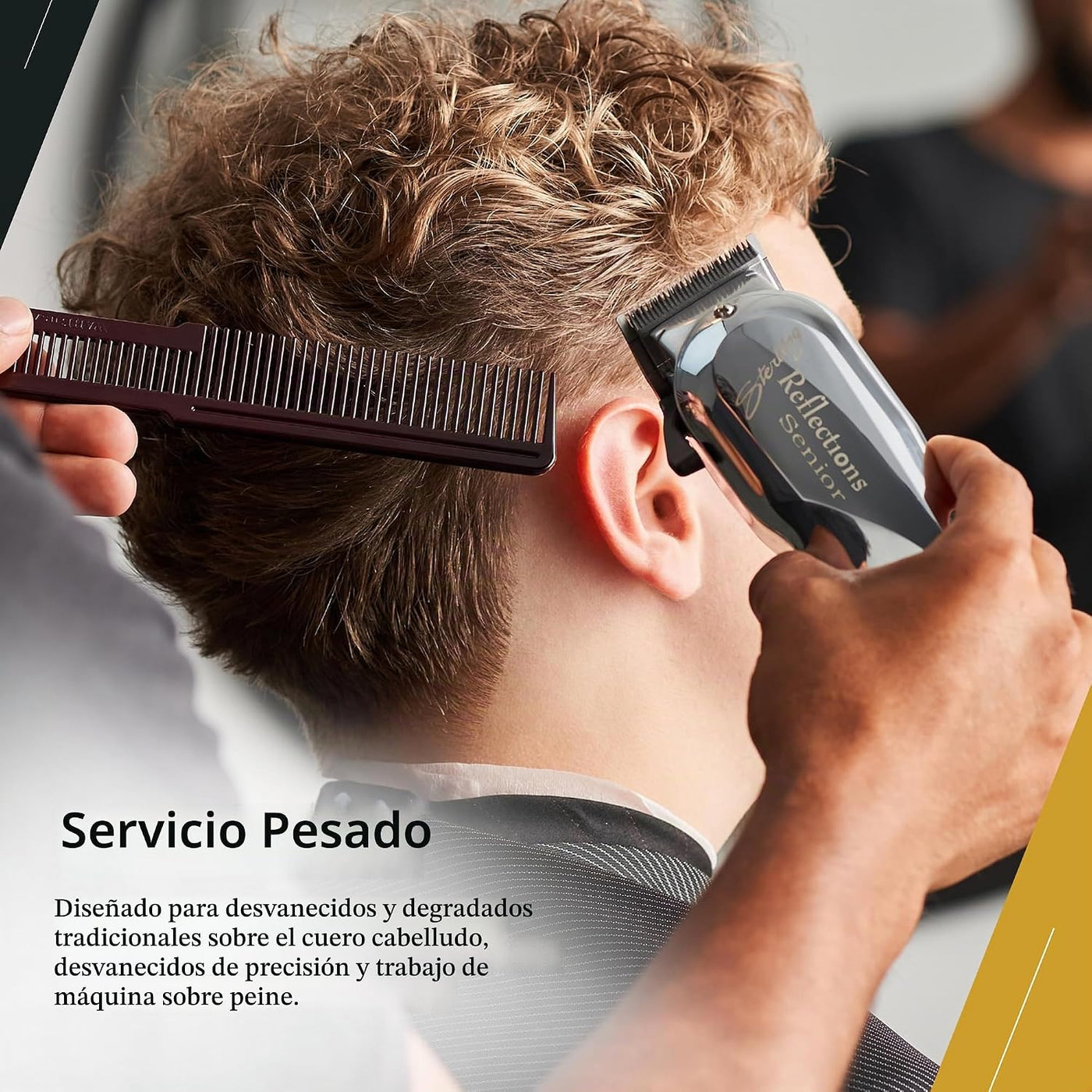 Cortador clásico con carcasa de metal y cromado, Wahl Professional...
