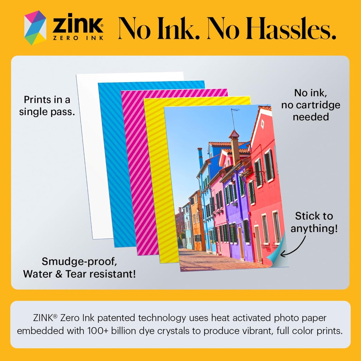 KODAK Printomatic - Paquete de inicio de cámara de impresión instan...