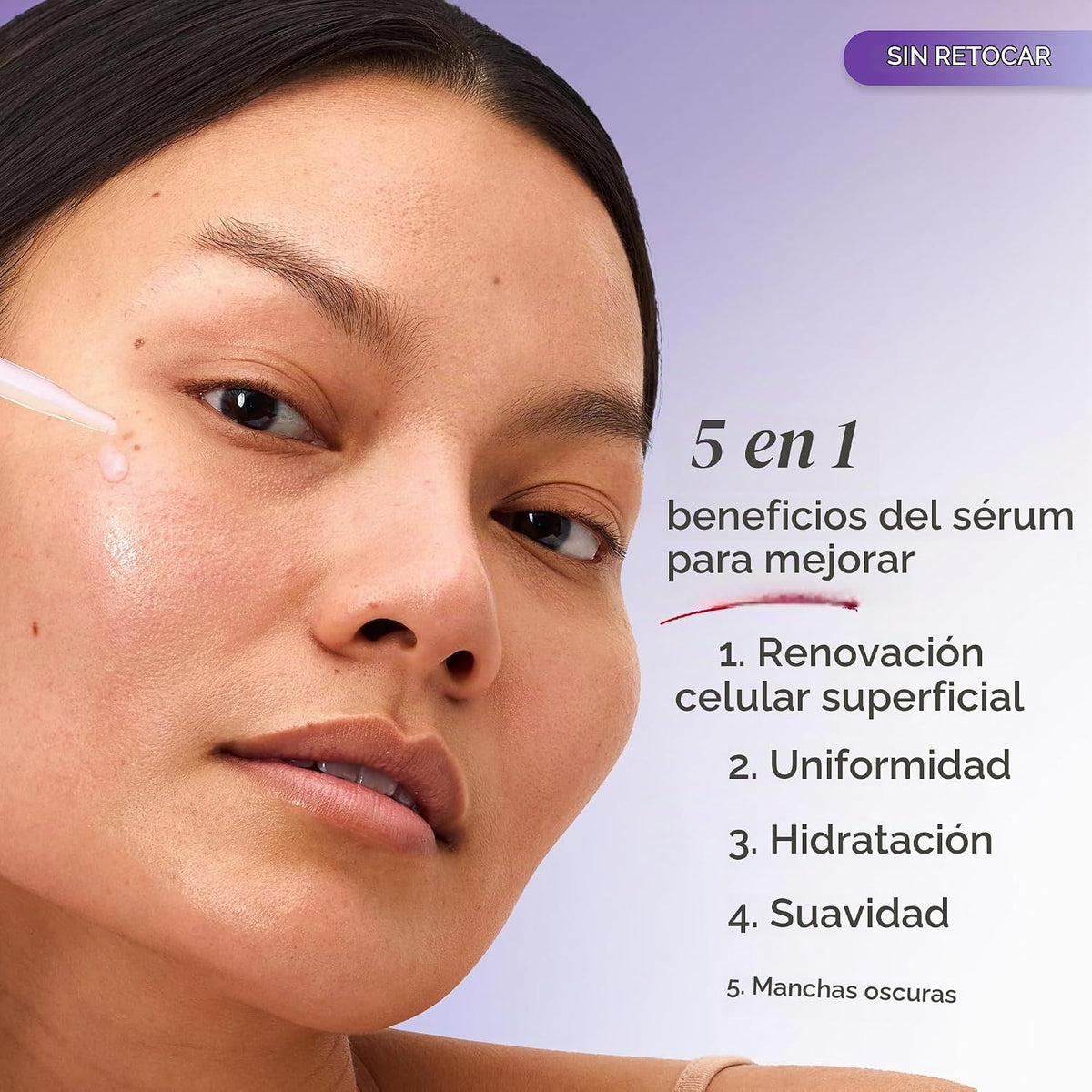 Olay Super Serum Night Repair, sin fragancia, niacinamida, péptido,...