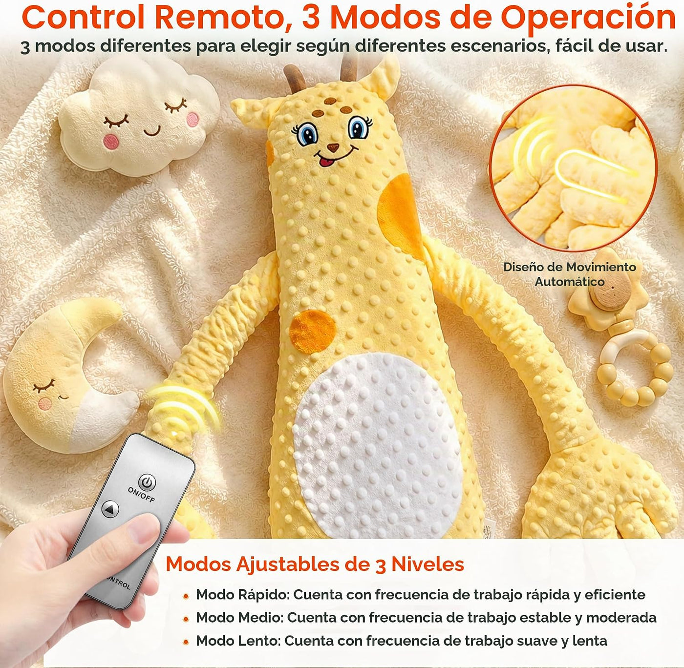 Juguete de peluche interactivo, lindo animal de peluche para niñas...
